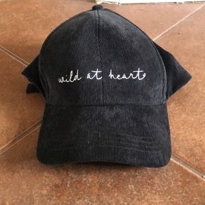 Free people “Wild at heart” baseball hat